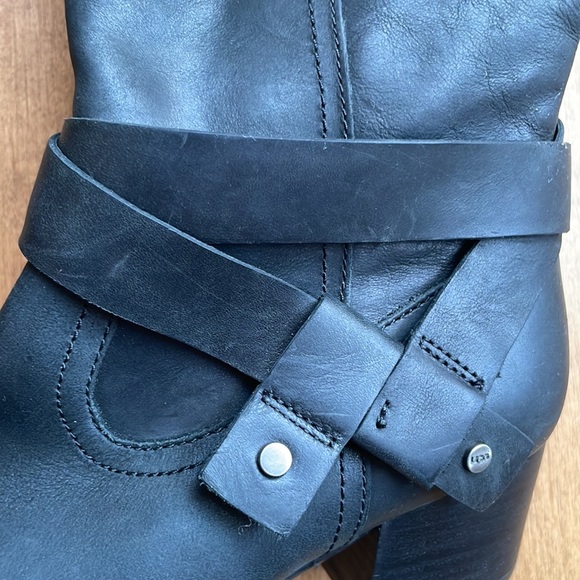 Ugg heeled leather boots! New! - Picture 8 of 10